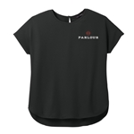 PZ104 • Women's Mercer + Mettle Stretch Crepe Crew